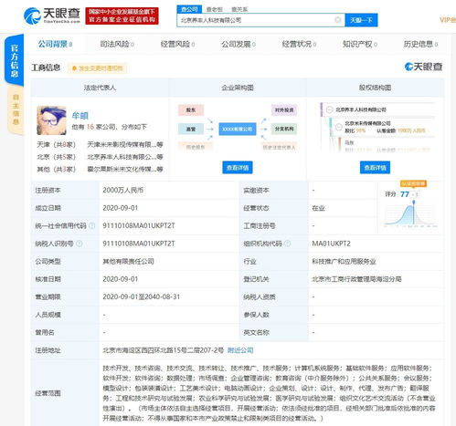 北京米未傳媒新動(dòng)向 成立數(shù)據(jù)處理新公司，注冊(cè)資本2000萬彰顯戰(zhàn)略布局
